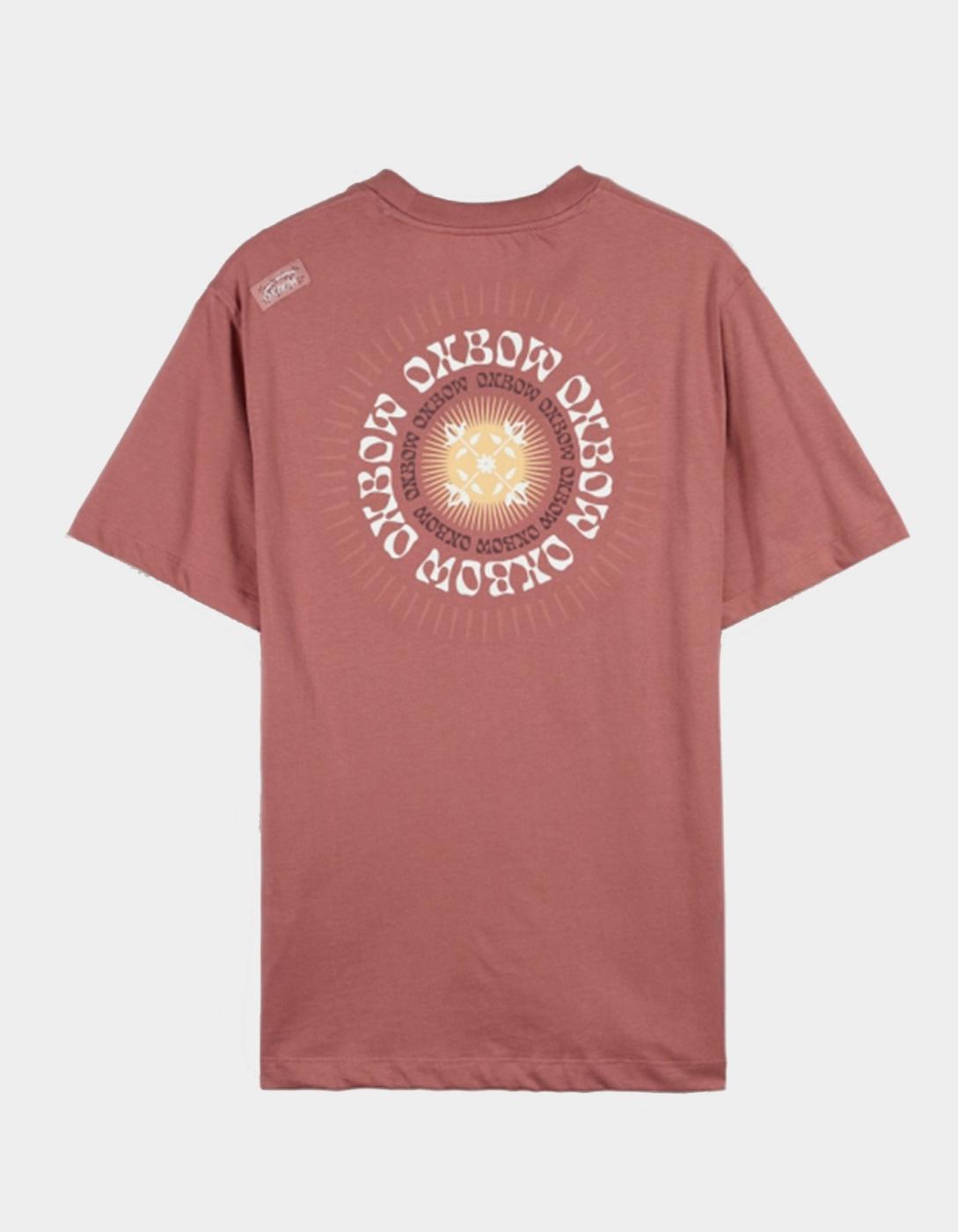 Camiseta OXBOW SPIRAL - Washed Rose