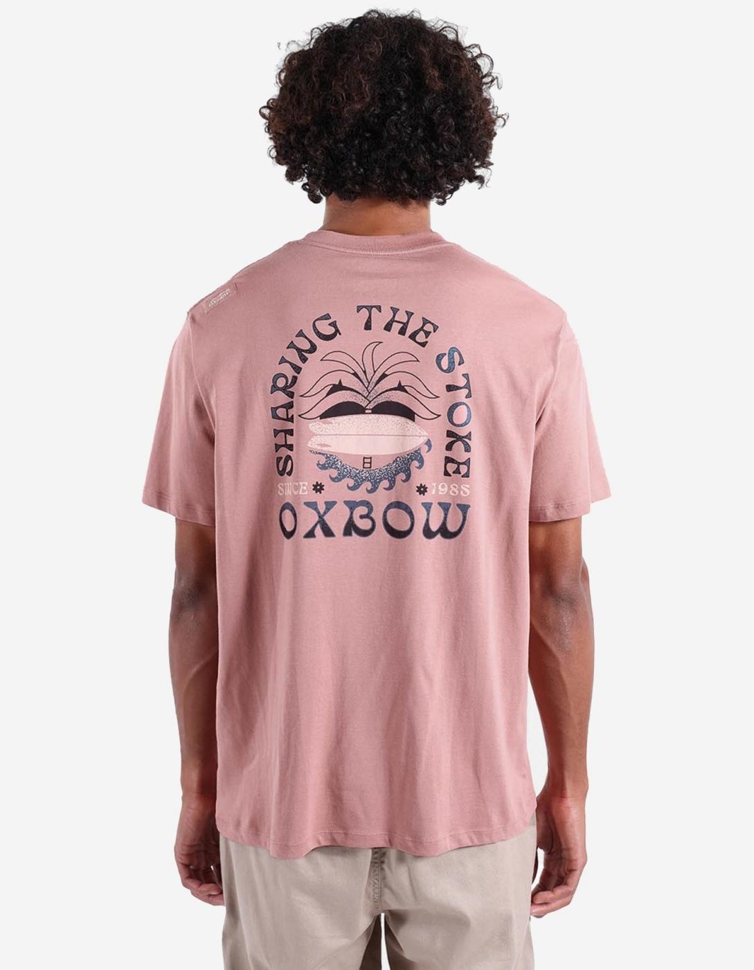Camiseta OXBOW STOKED - Dusty Rose
