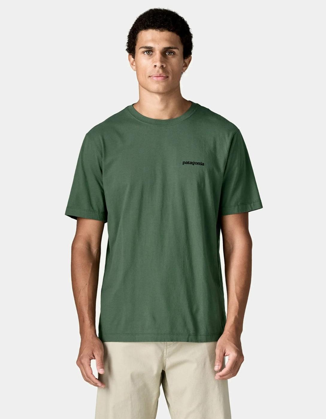 Camiseta PATAGONIA P-6 LOGO - Canopy Green