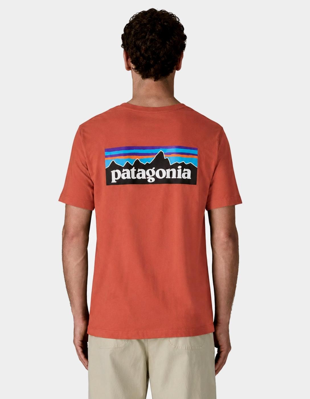 Camiseta PATAGONIA P-6 LOGO - Coal Orange