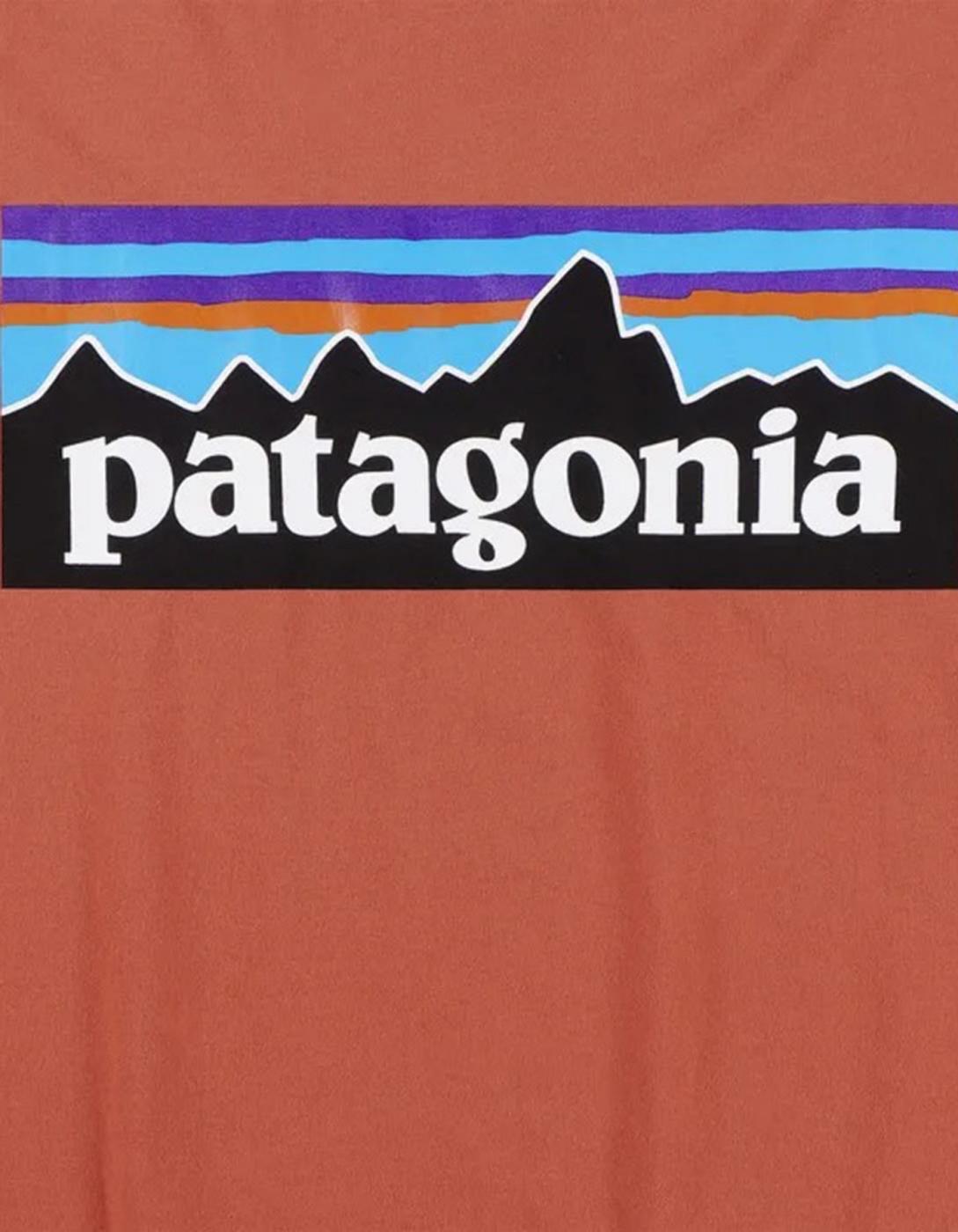 Camiseta PATAGONIA P-6 LOGO - Coal Orange