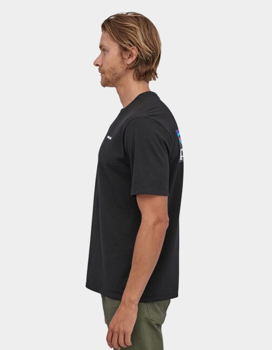 Camiseta PATAGONIA P-6 LOGO RESPONSIBILI - Black