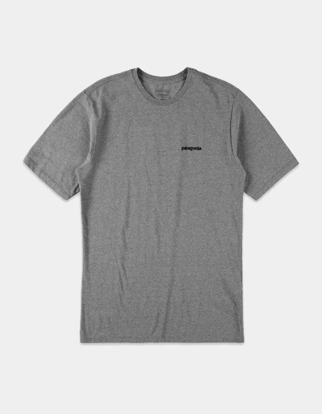 Camiseta PATAGONIA P-6 LOGO RESPONSIBILI - Gravel Heather