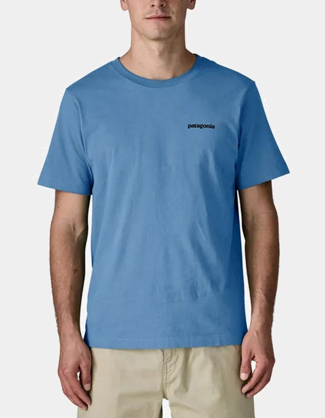 Camiseta PATAGONIA P-6 LOGO - Shore Blue