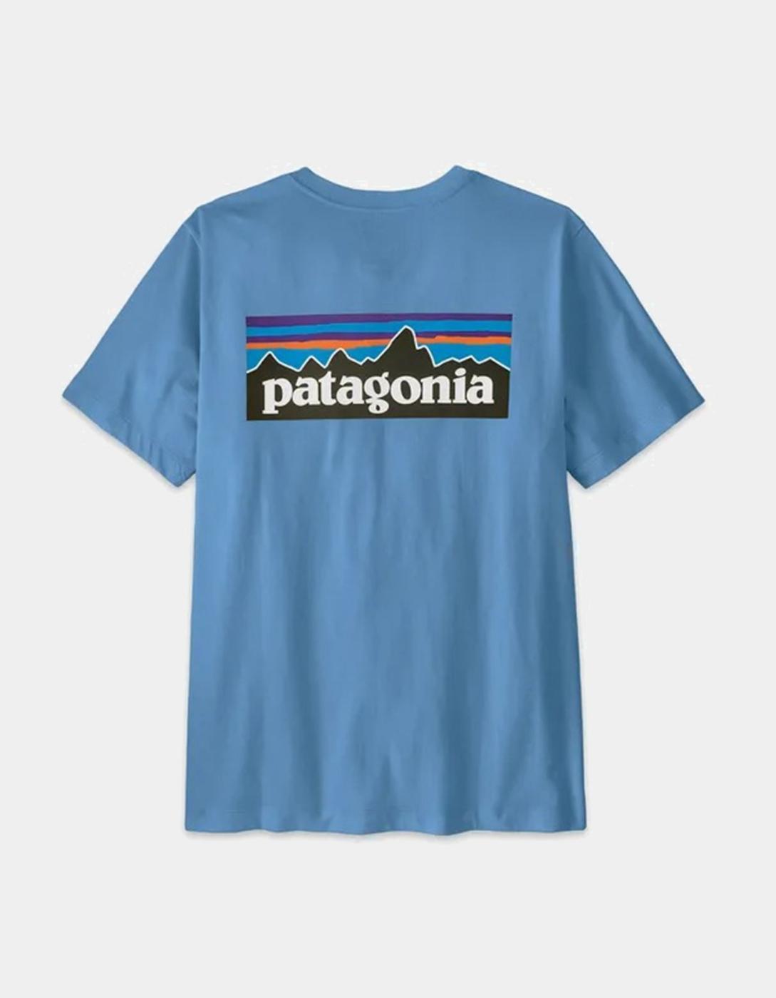 Camiseta PATAGONIA P-6 LOGO - Shore Blue