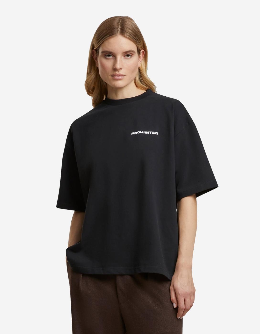 Camiseta PROHIBITED 10119 - Black