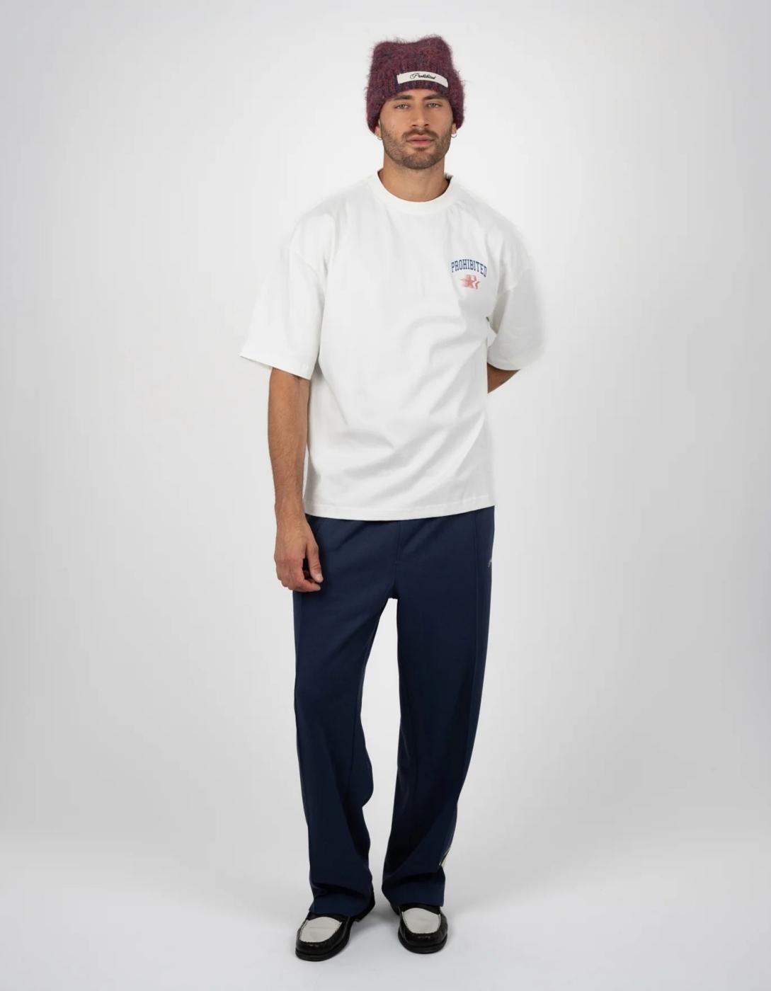 Camiseta PROHIBITED AVANTGARDE - Off White