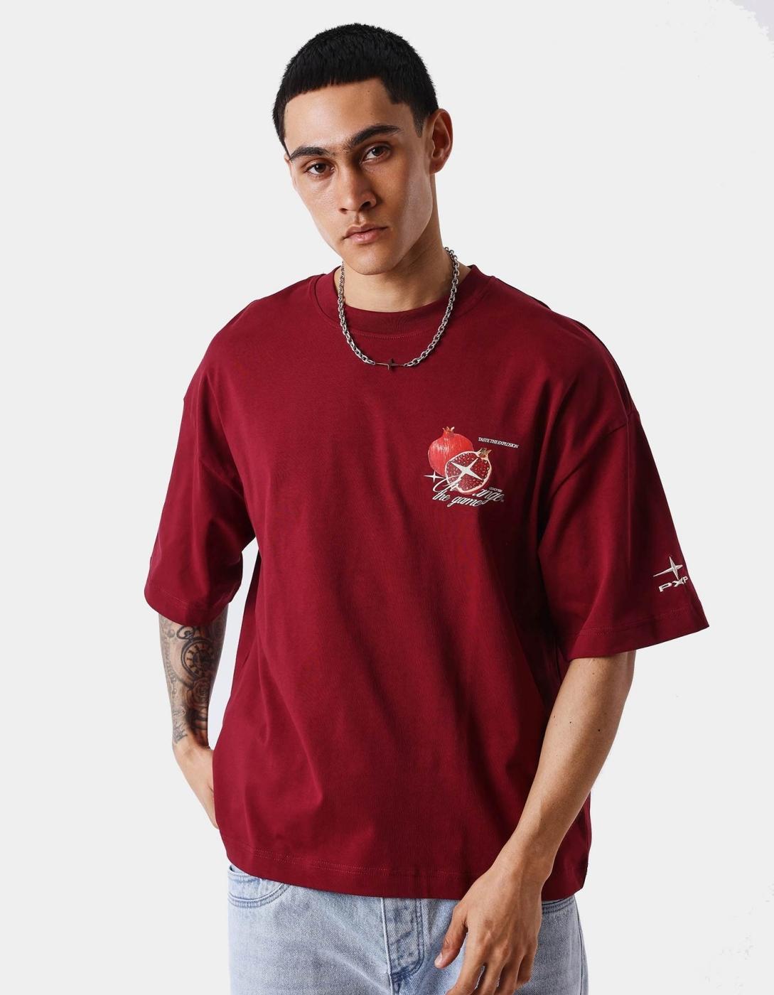Camiseta PXP 2611167 - Burdeos