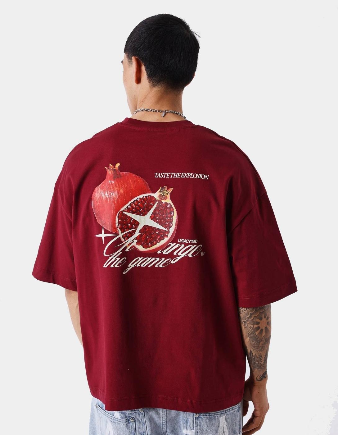 Camiseta PXP 2611167 - Burdeos