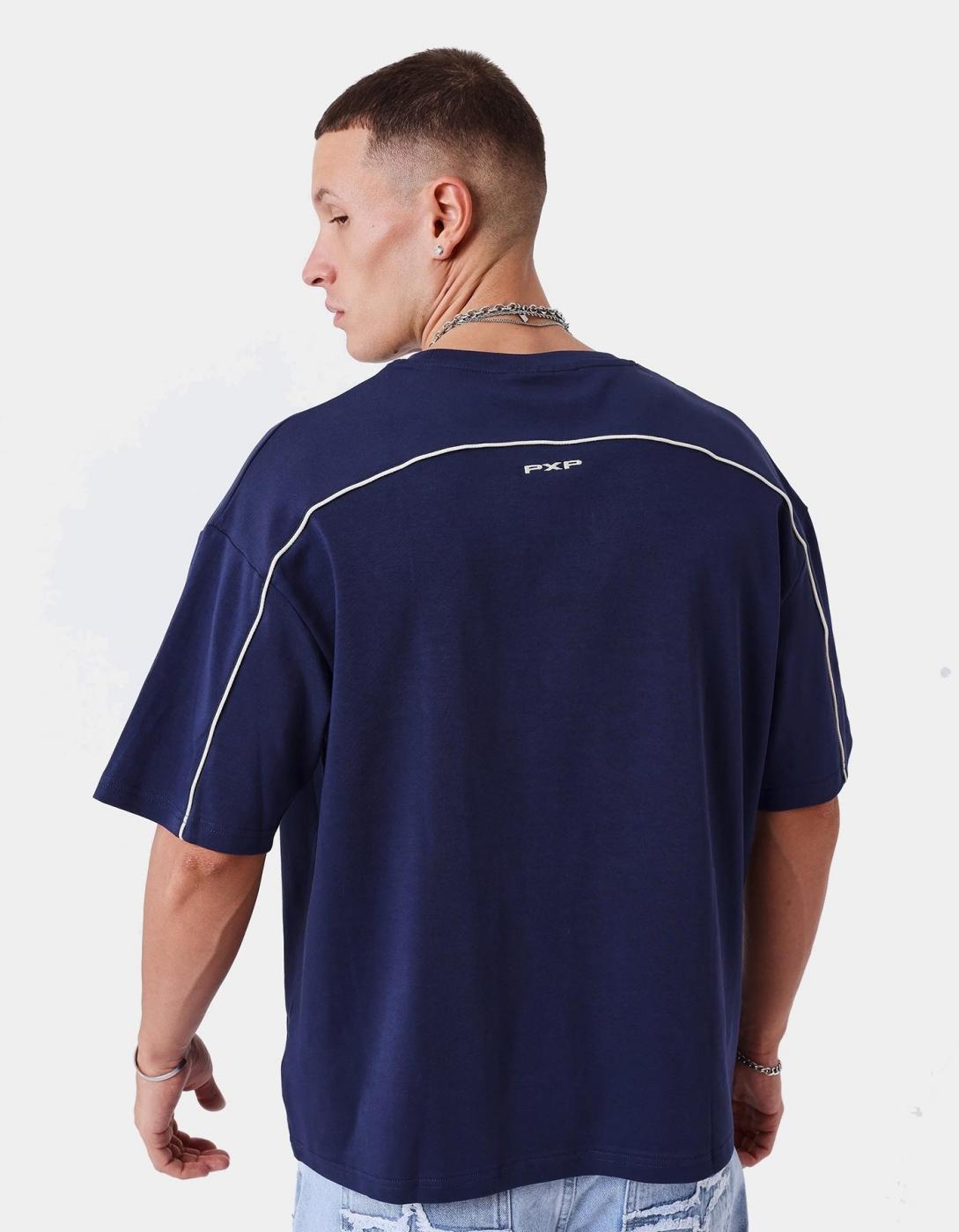 Camiseta PXP U2611100 - Azul Marino