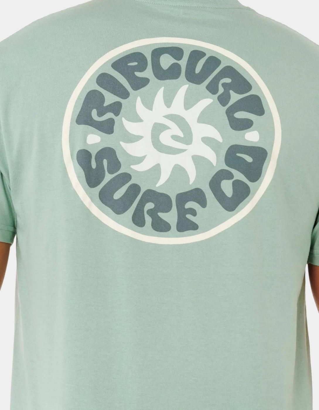 Camiseta RIP CURL PACIFIC RINSE CIRCLE - Aloe