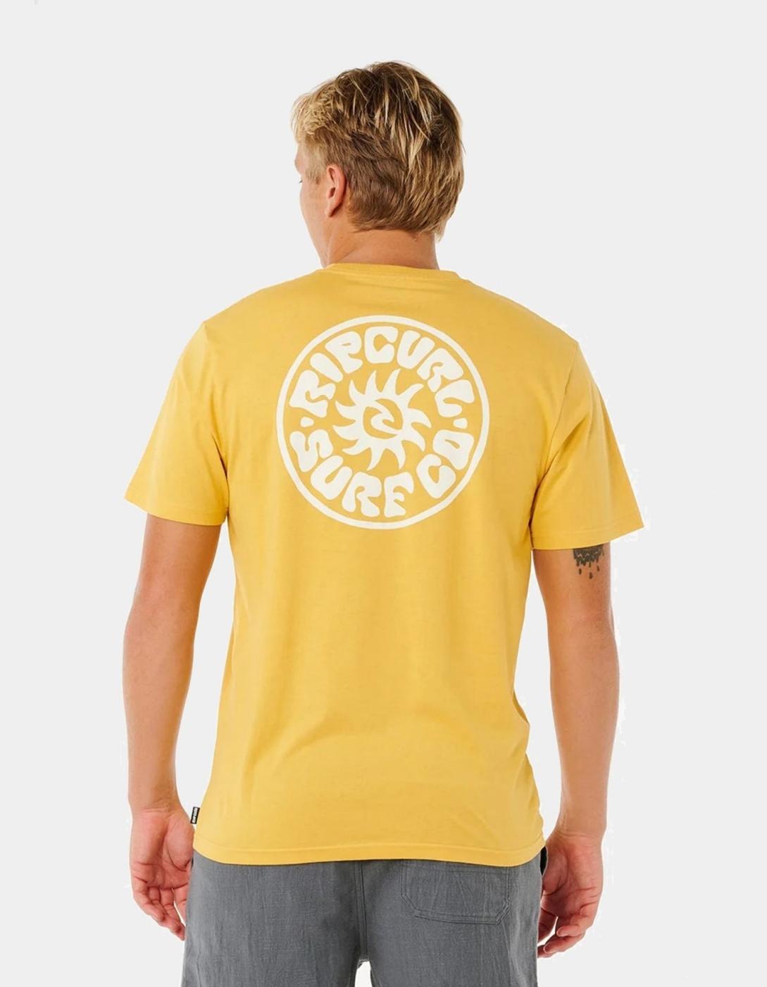 Camiseta RIP CURL PACIFIC RINSE CIRCLE - Ochre