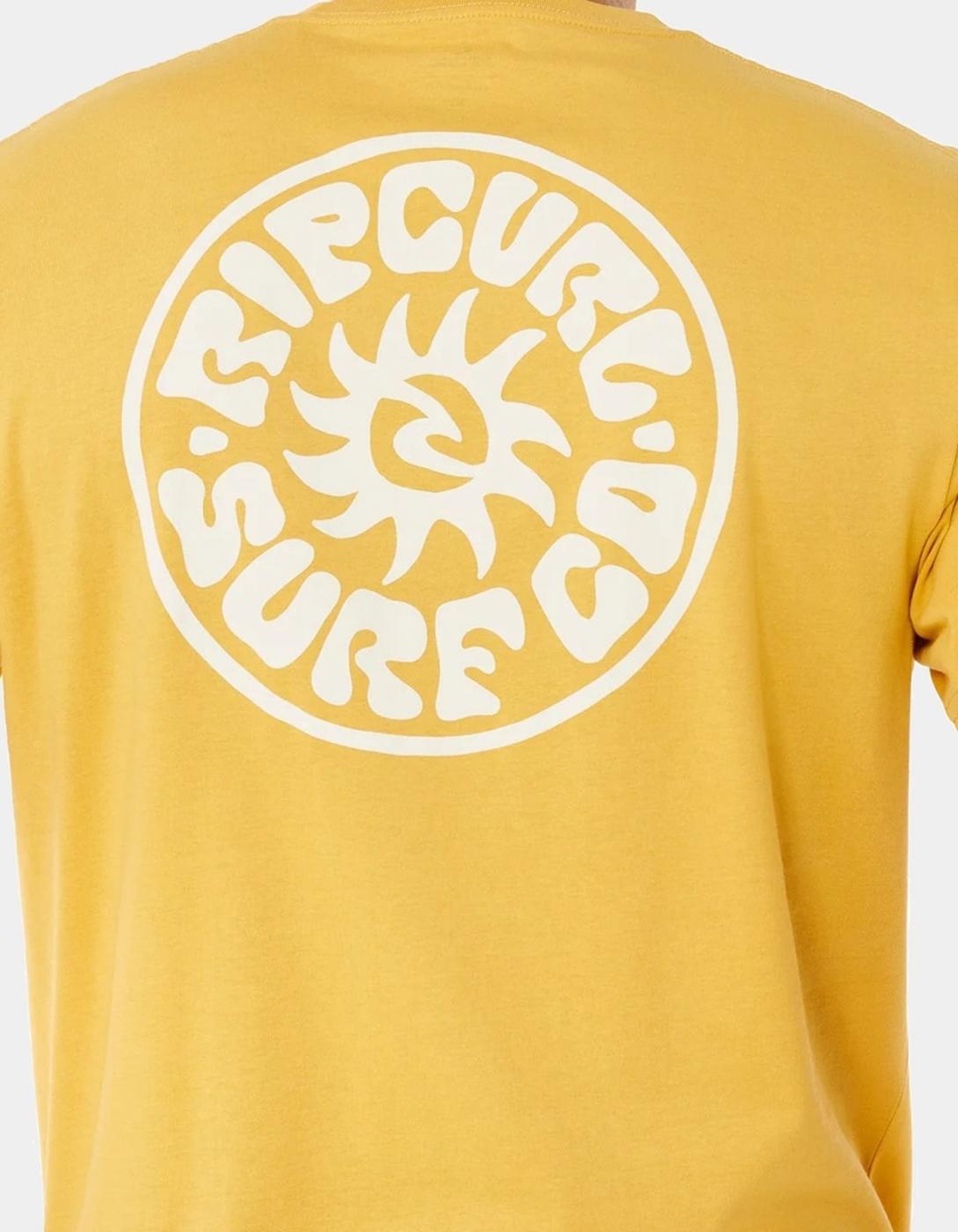 Camiseta RIP CURL PACIFIC RINSE CIRCLE - Ochre