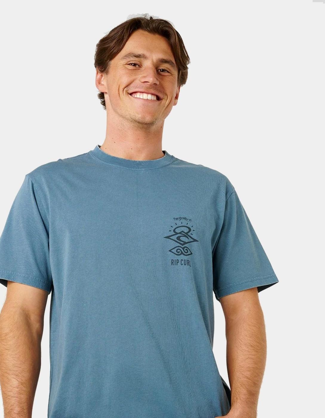 Camiseta RIP CURL SEARCH ICON - Bluefin