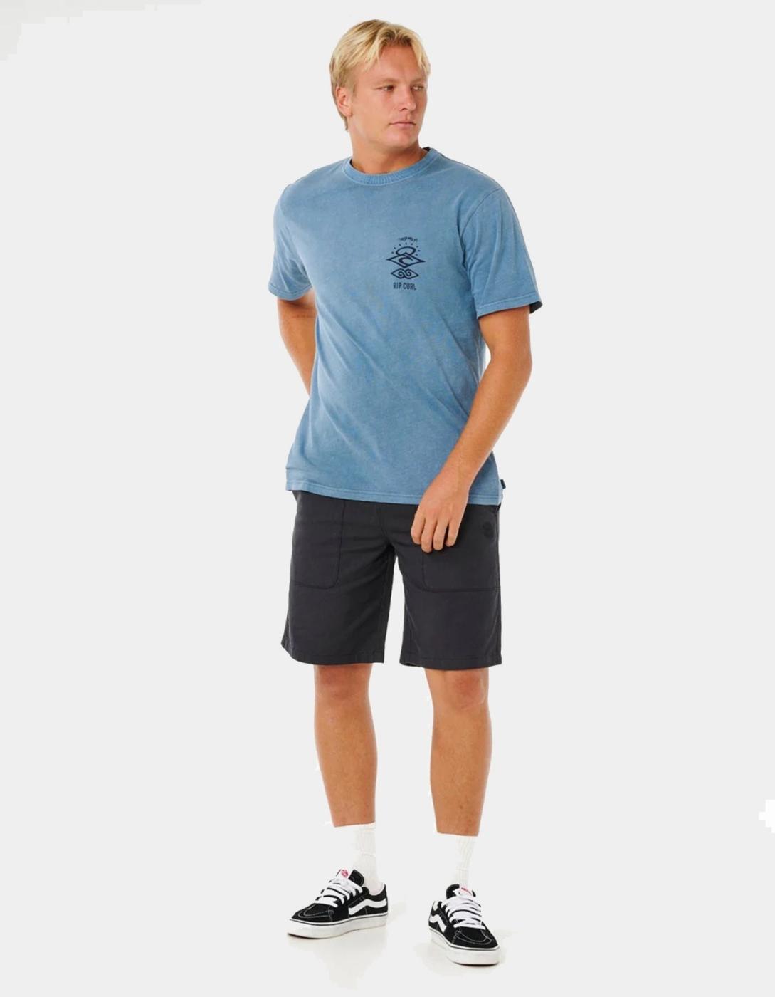 Camiseta RIP CURL SEARCH ICON - Bluefin