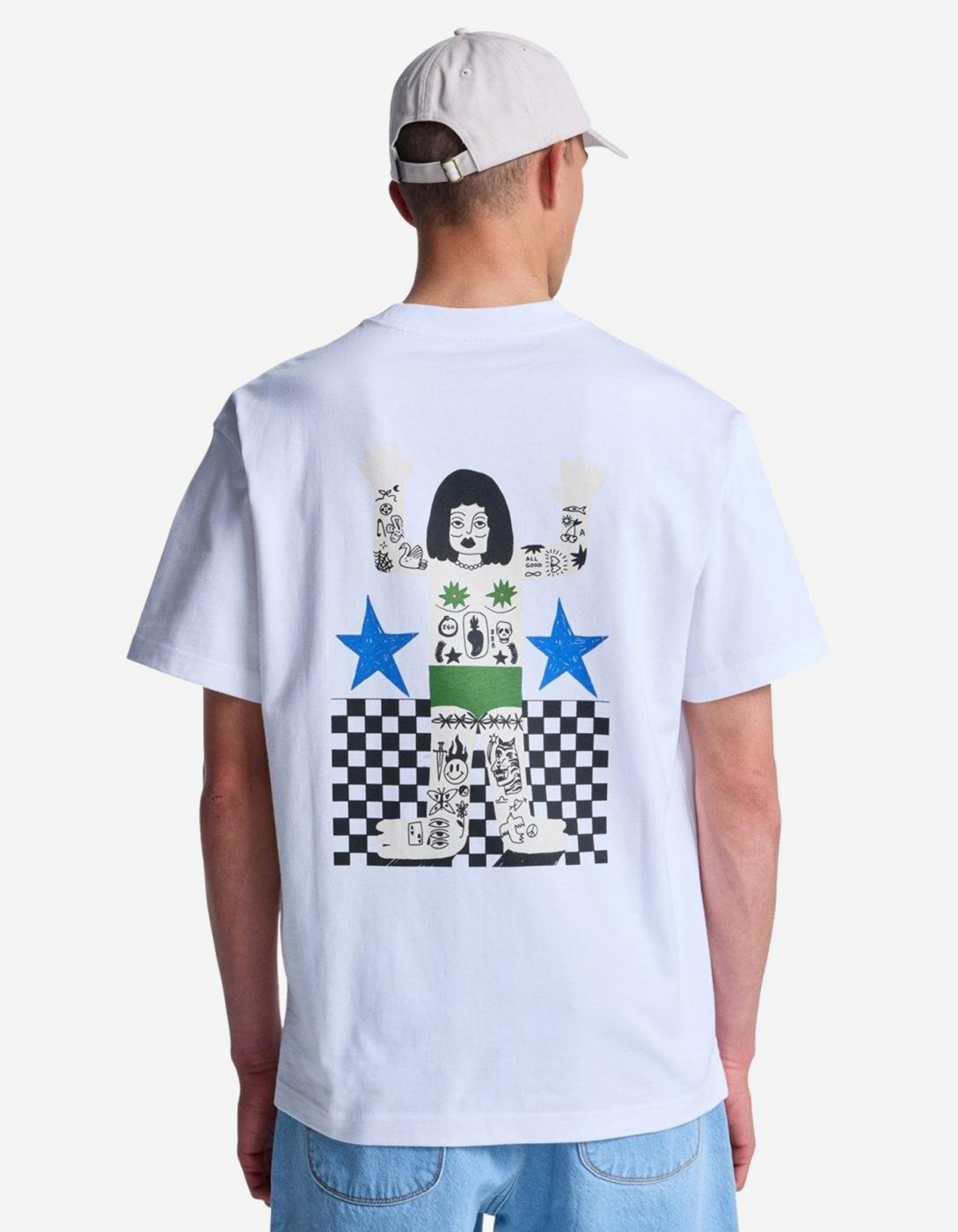 Camiseta RVCA AF - White