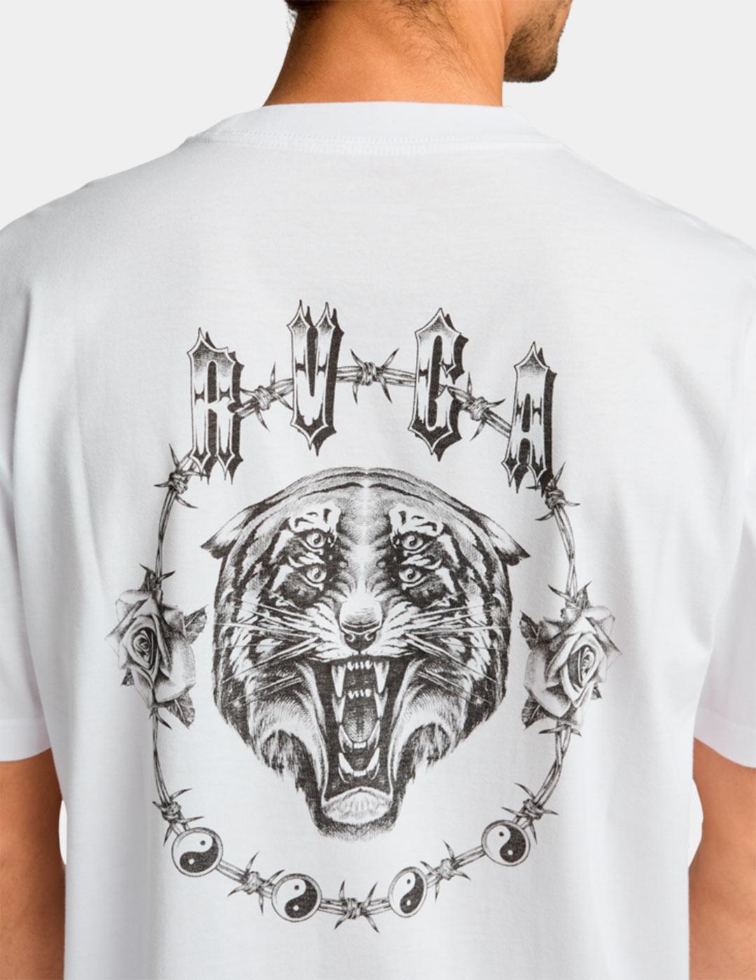 Camiseta RVCA DOUBLE TROUBLE - White