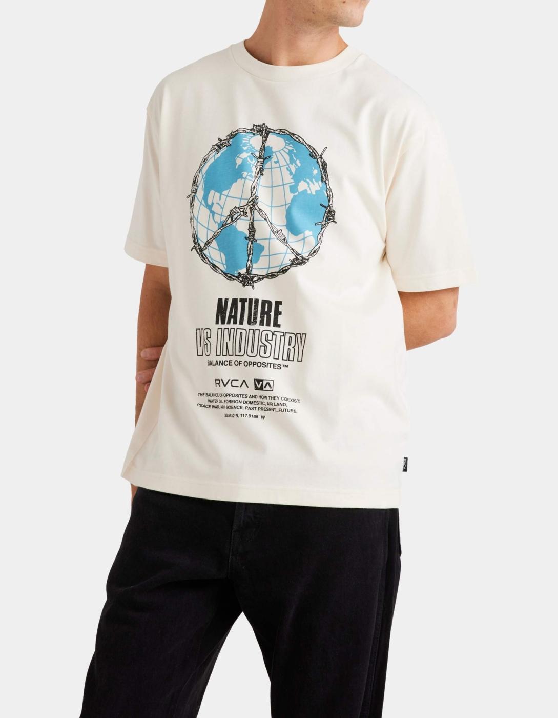 Camiseta RVCA GLOBAL RVCA - Natural