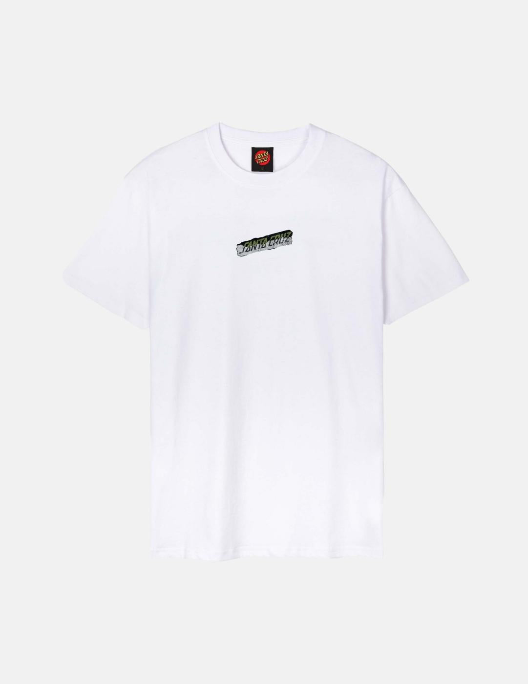 Camiseta SANTA CRUZ DAMAGED HAND - White