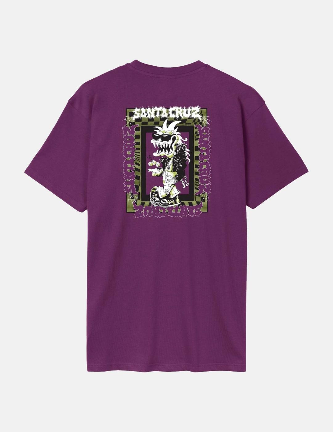 Camiseta SANTA CRUZ PUNK GREMLIN FRONT - Fresh Purple
