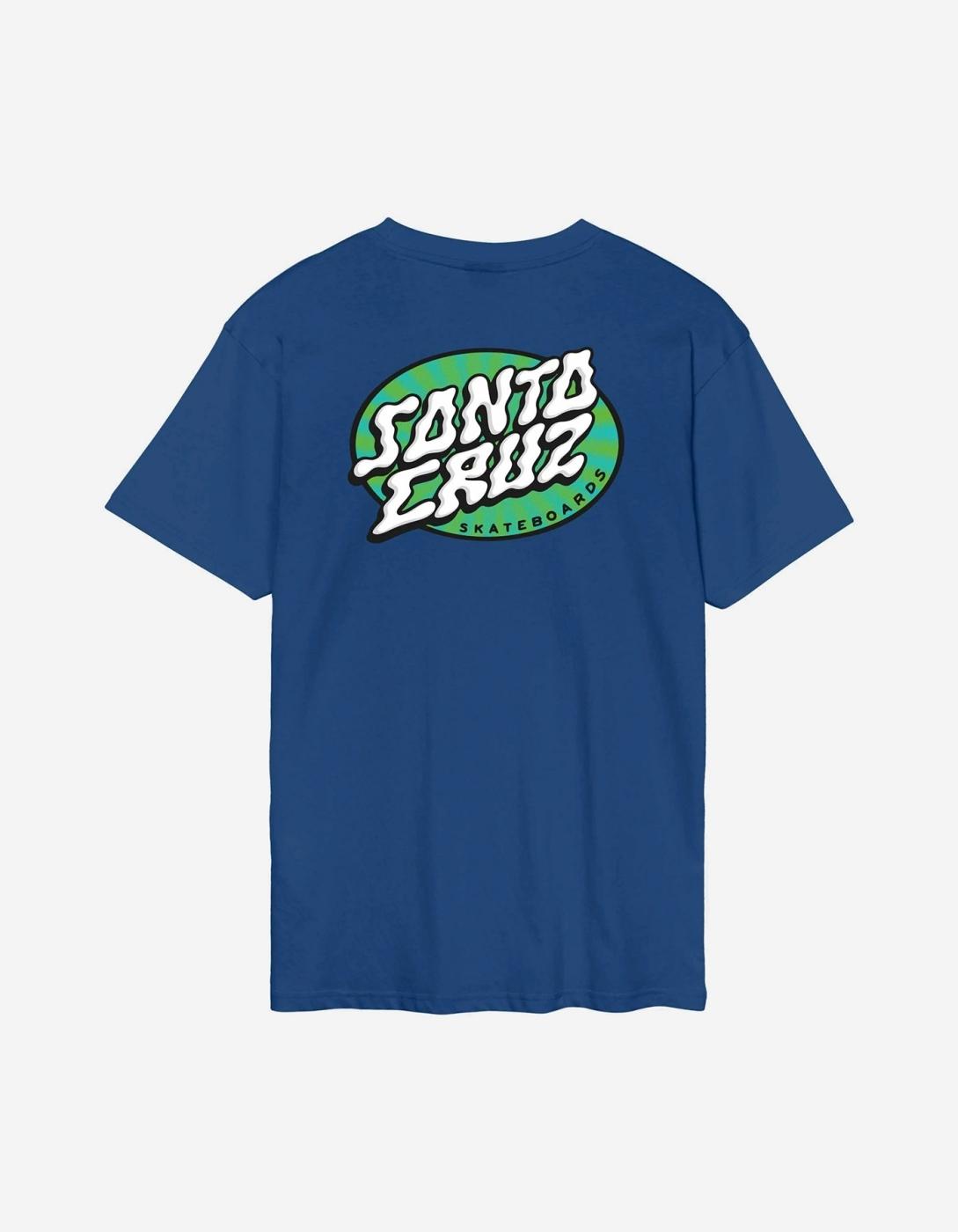 Camiseta SANTA CRUZ  VERTIGO - Rich Navy
