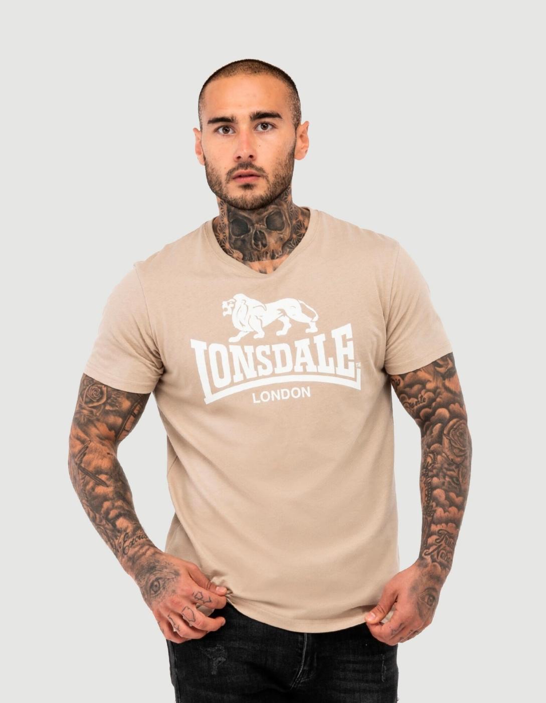 Camiseta ST. ERNEY - Sand/White