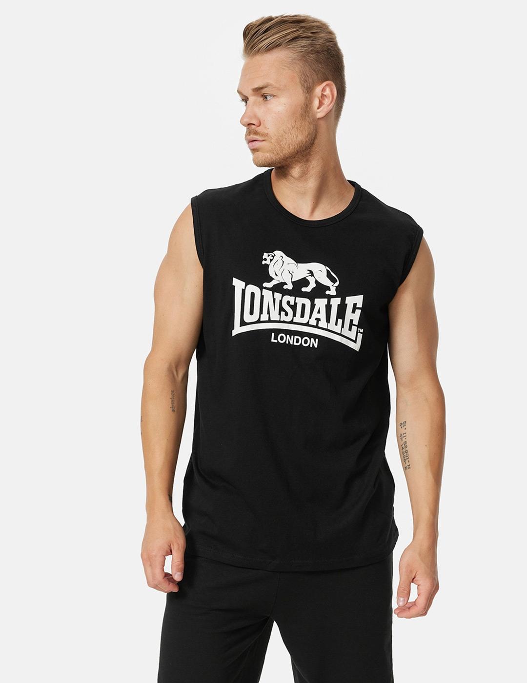 Camiseta Tirantes CLOPTON - Black/White