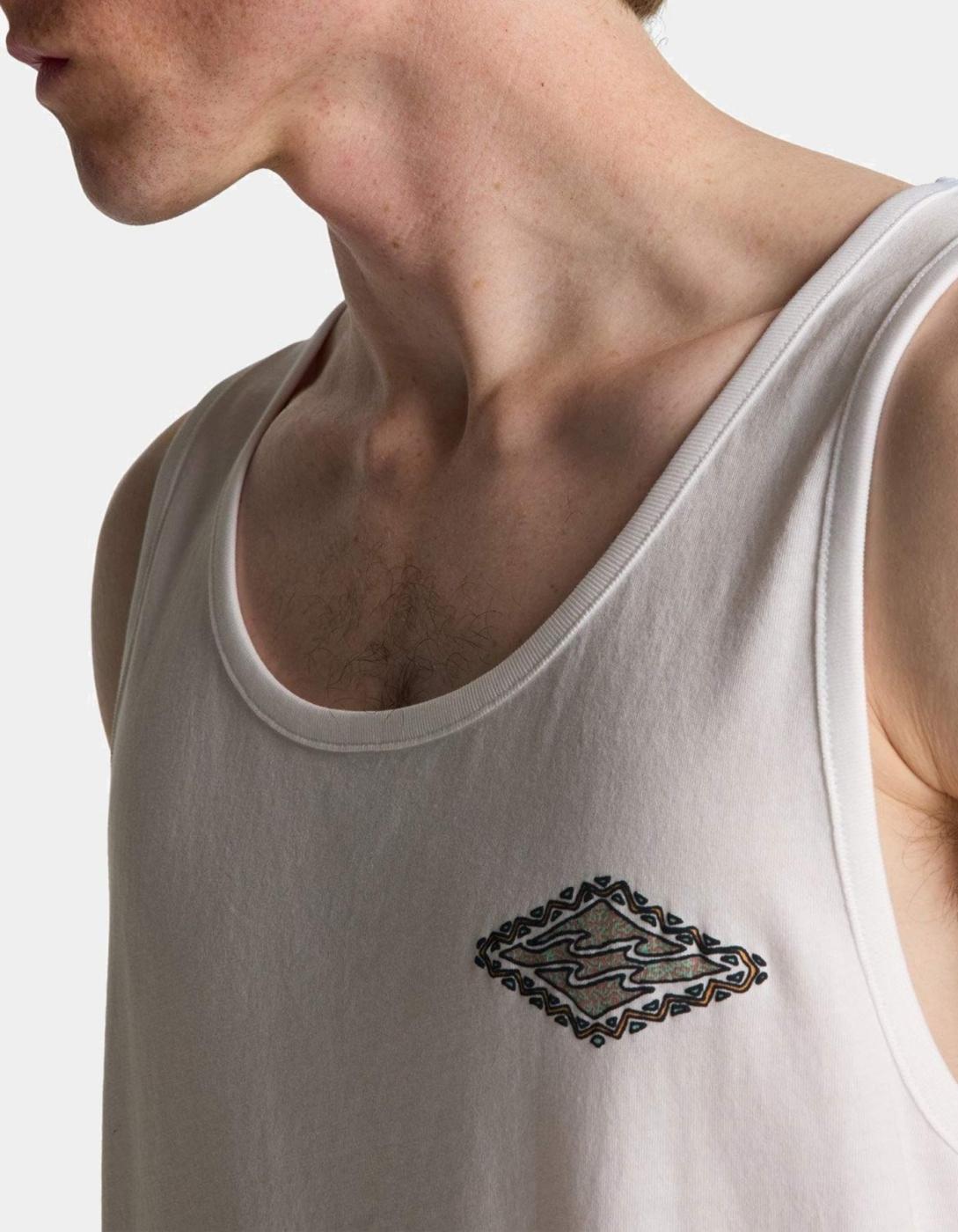 Camiseta Tirantes CRAYON WAVE - White
