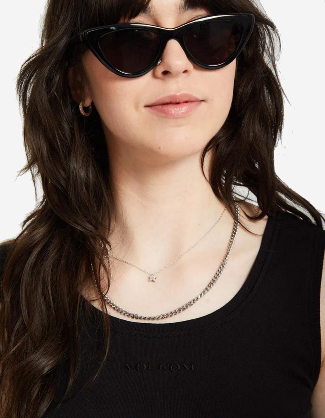 Camiseta Tirantes W' VOLCOMSTONE TIGHT - Black