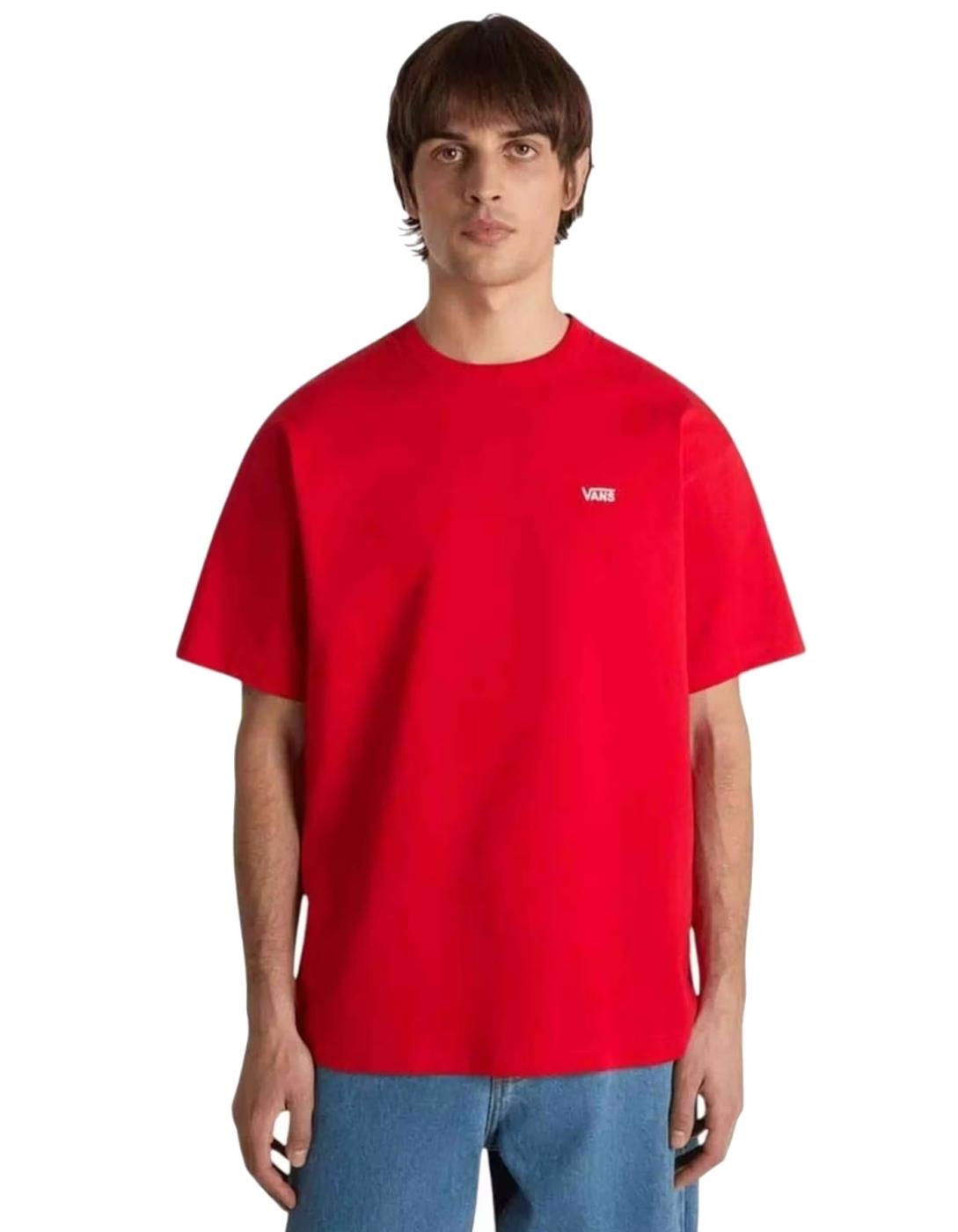 Camiseta VANS LEFT CHEST  - Crimson Haze