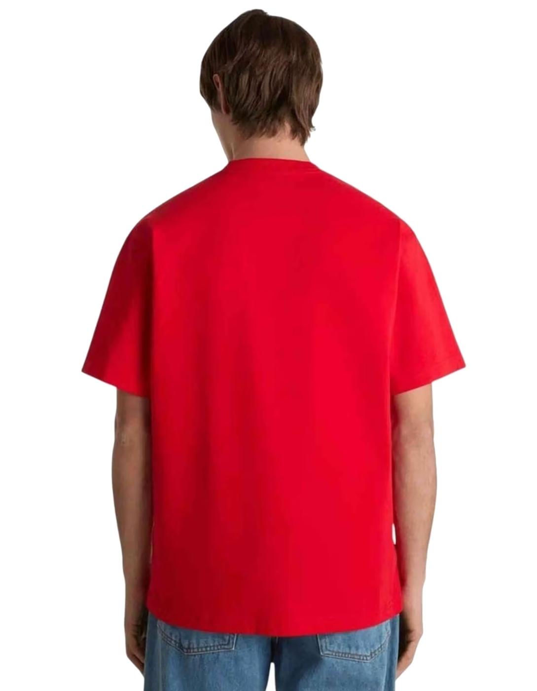 Camiseta VANS LEFT CHEST  - Crimson Haze