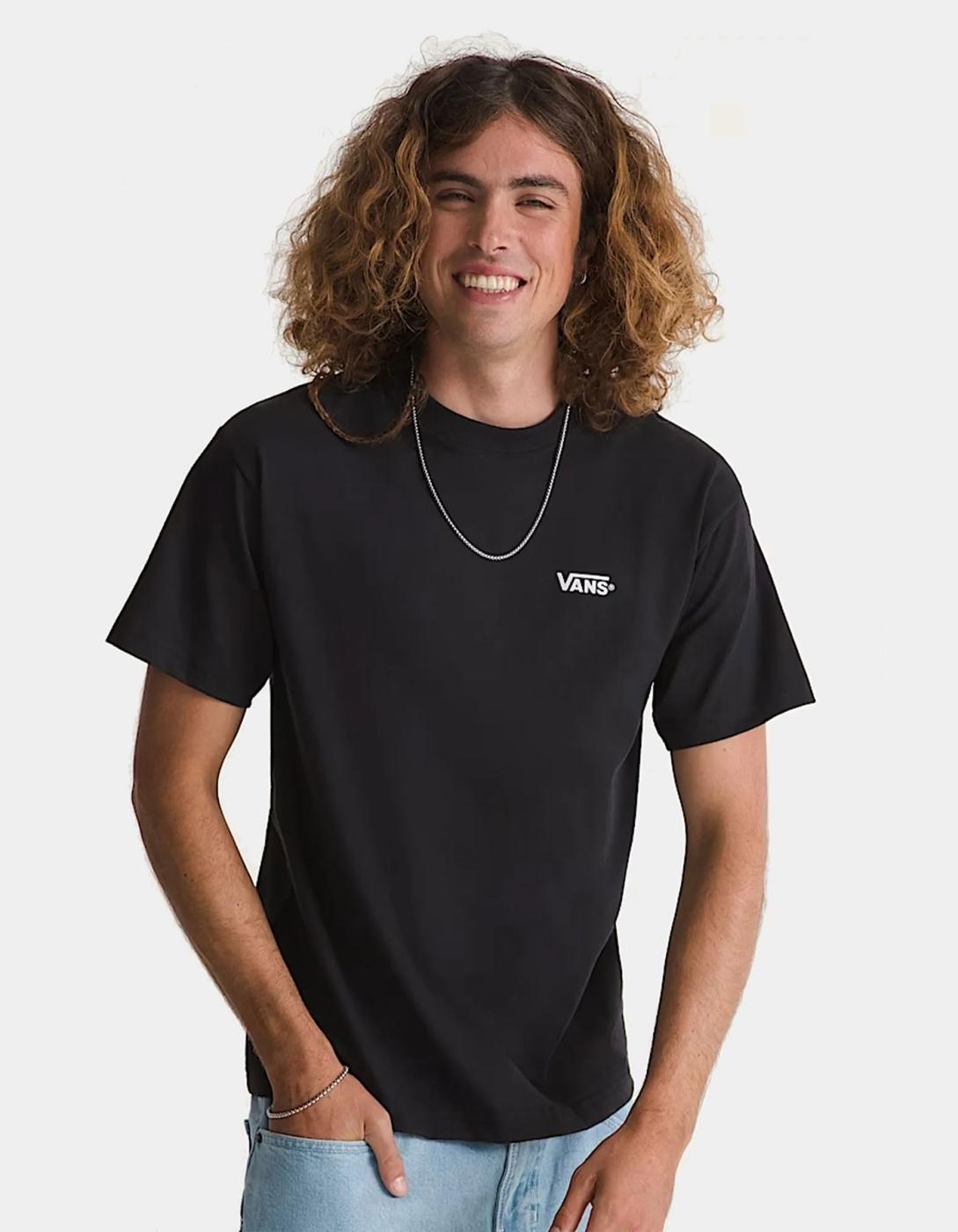 Camiseta VANS NEW LEFT CHEST - Black/White