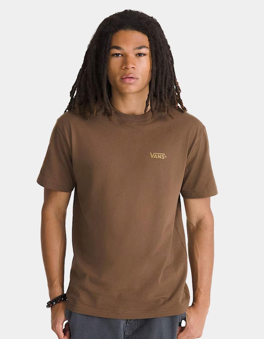 Camiseta VANS NEW LEFT CHEST - Vintage Cocoa