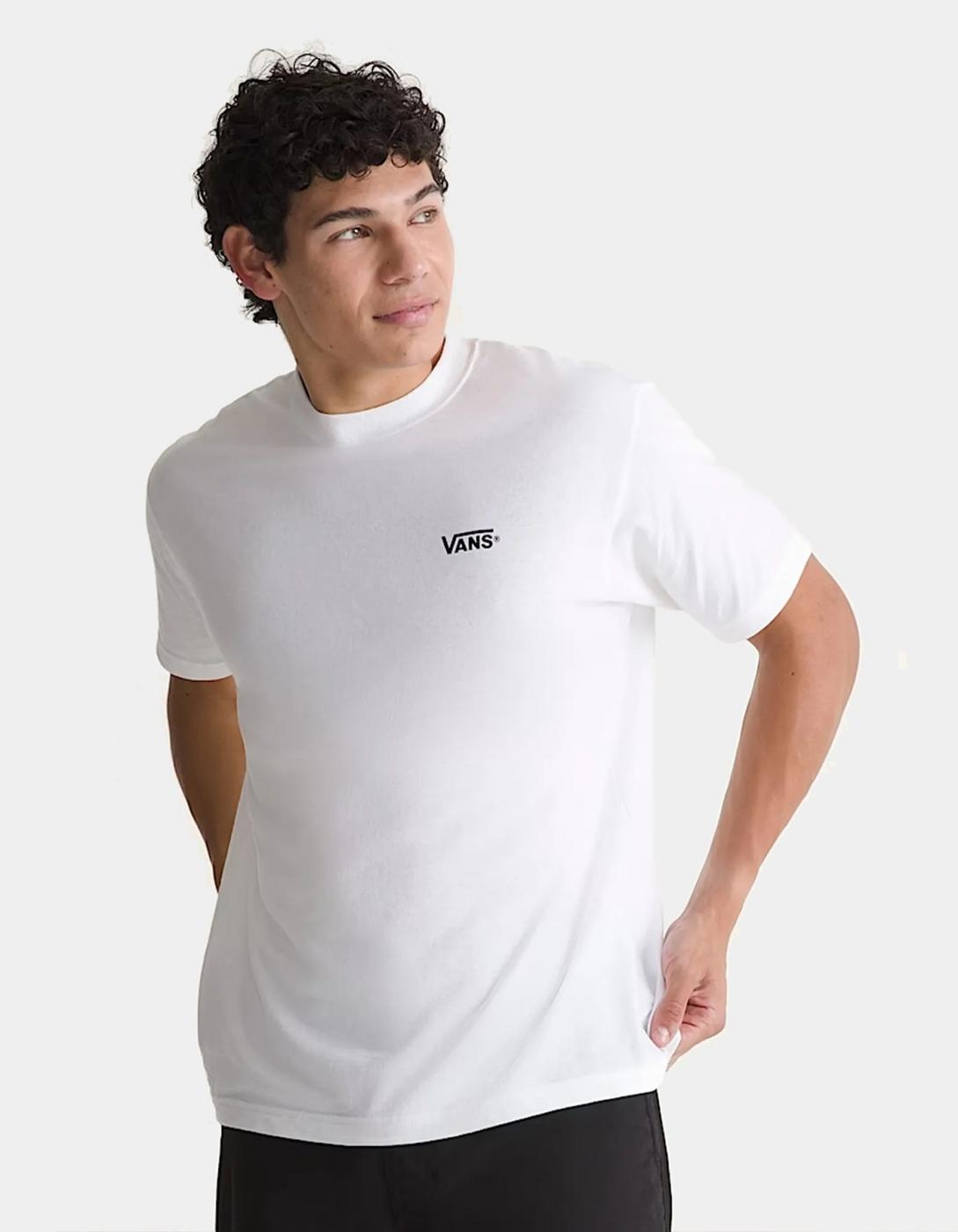 Camiseta VANS NEW LEFT CHEST - White/Black