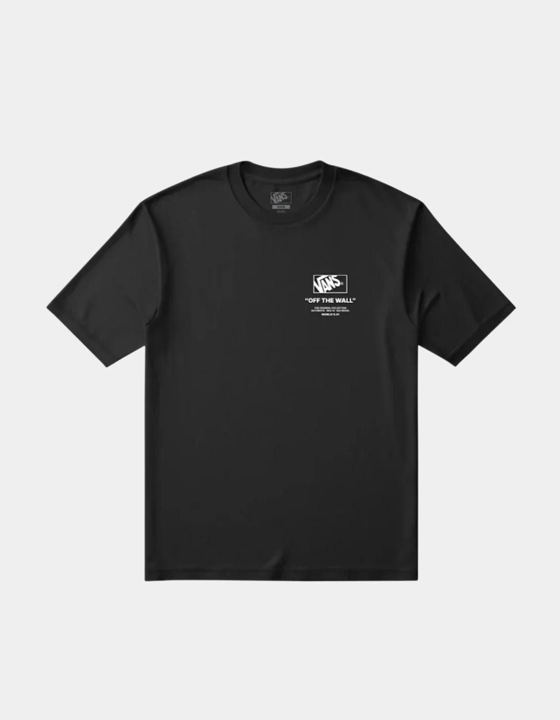 Camiseta VANS STACKED HI - Black/White