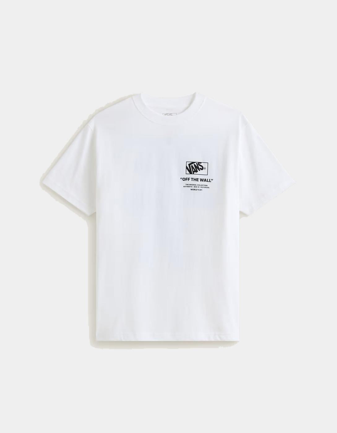 Camiseta VANS STACKED HI - White
