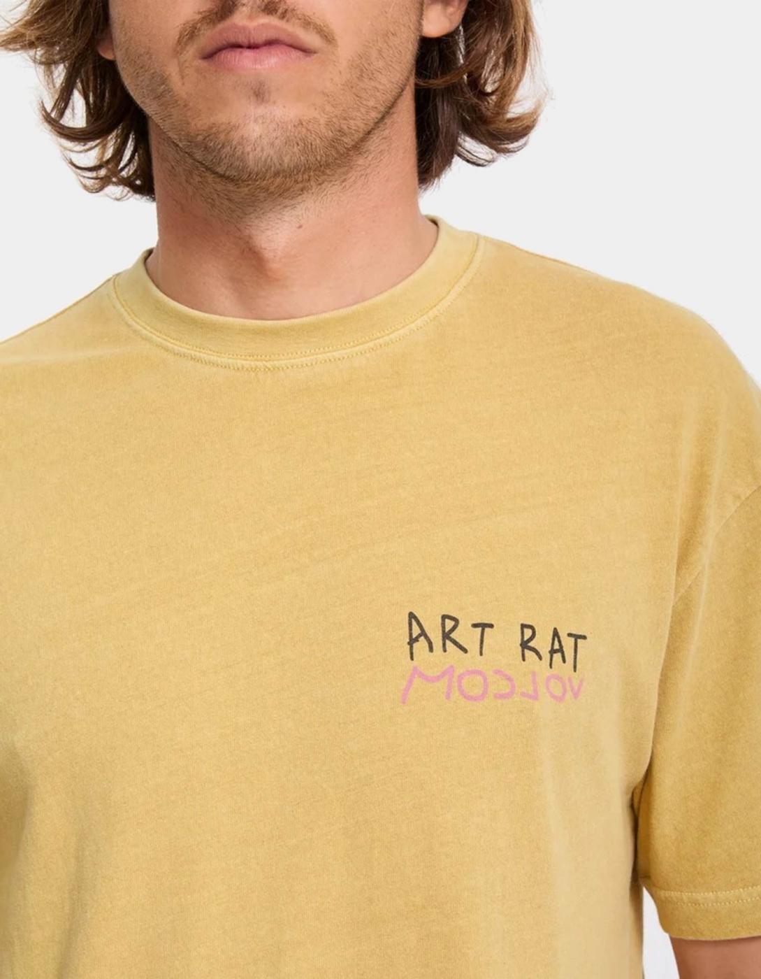 Camiseta VOLCOM FA OZZY 2 SST - Mustard