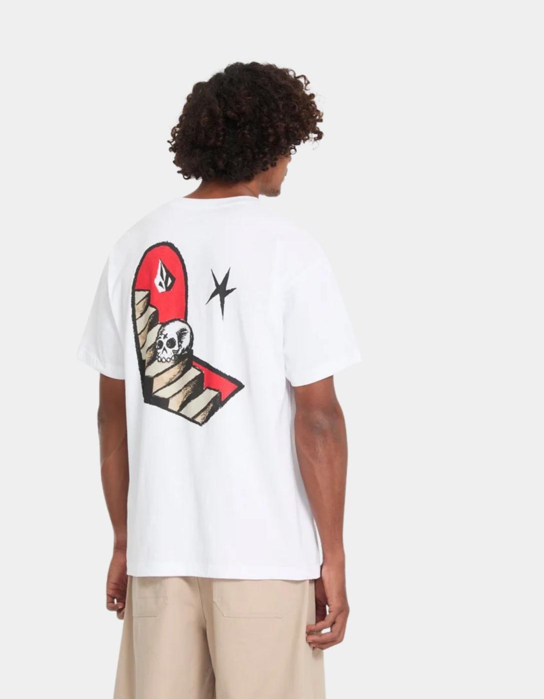 Camiseta VOLCOM FA SETH CONBOY LSE - White