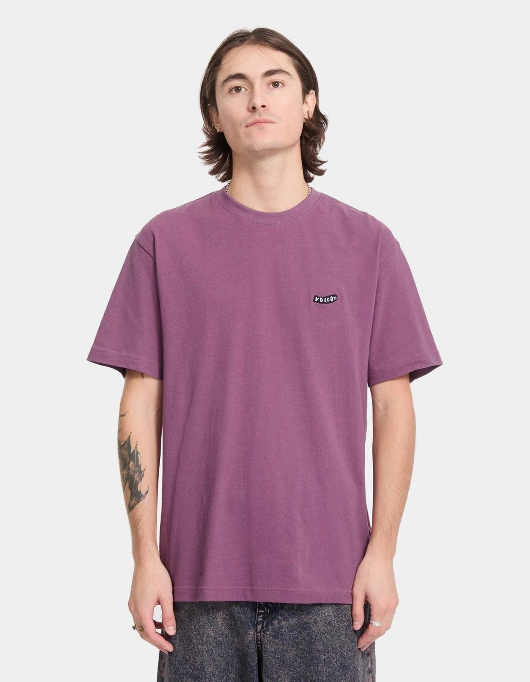 Camiseta VOLCOM PISTOL STONE SST- Orchid