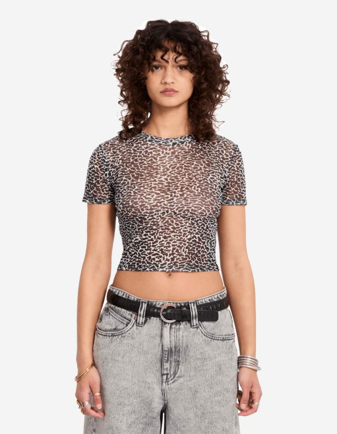 Camiseta VOLCOM RAWLY - Black White