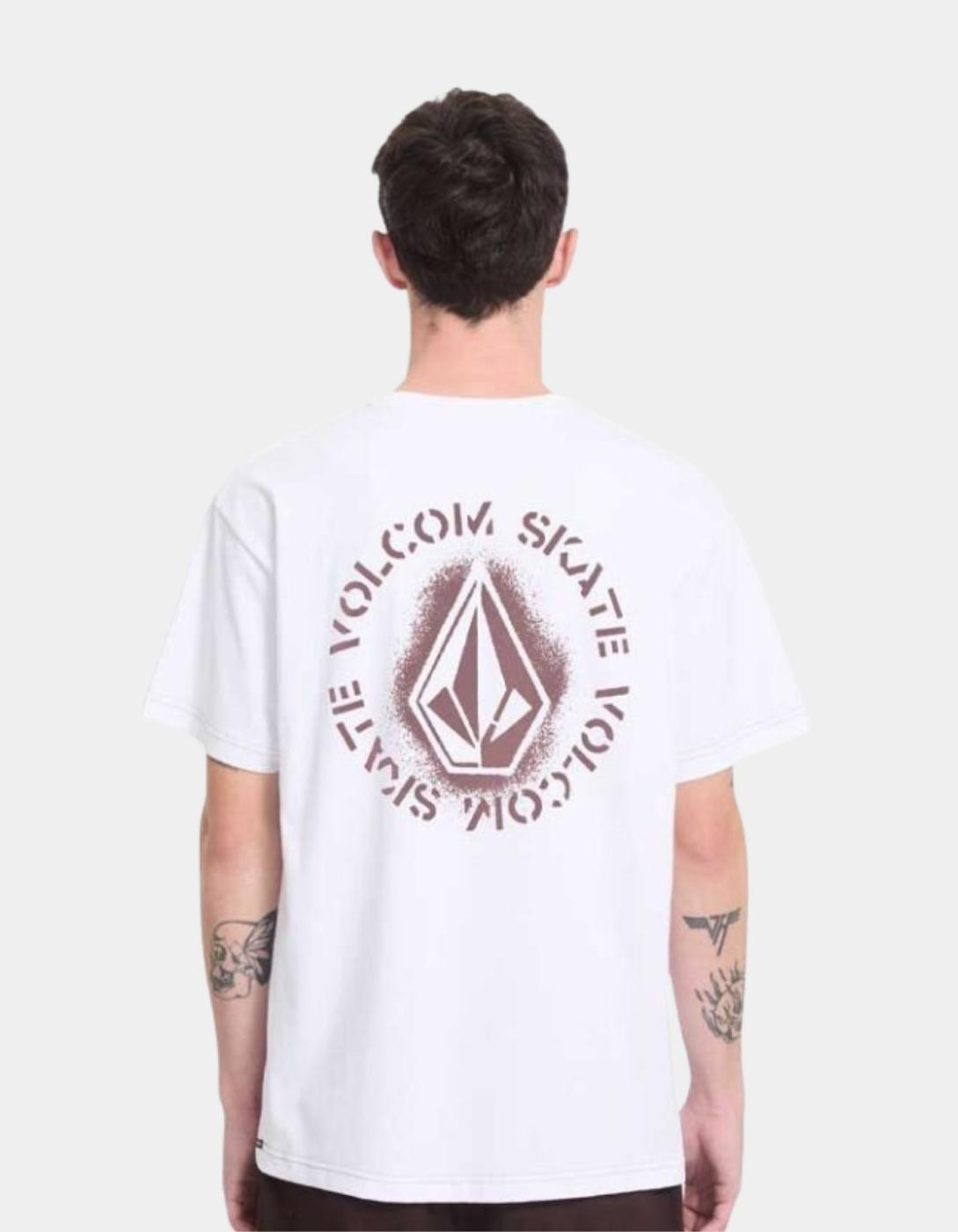 Camiseta VOLCOM SKIDDER - White