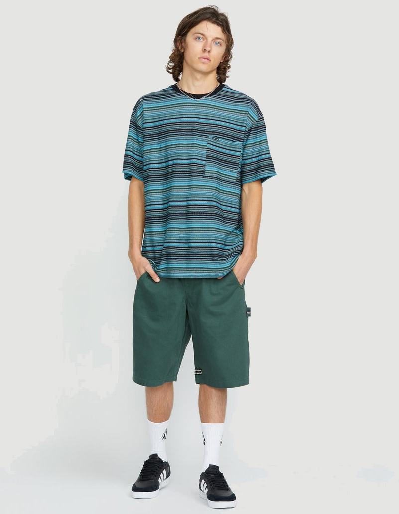 Camiseta VOLCOM SLIDE STONE - Dark Black Heather