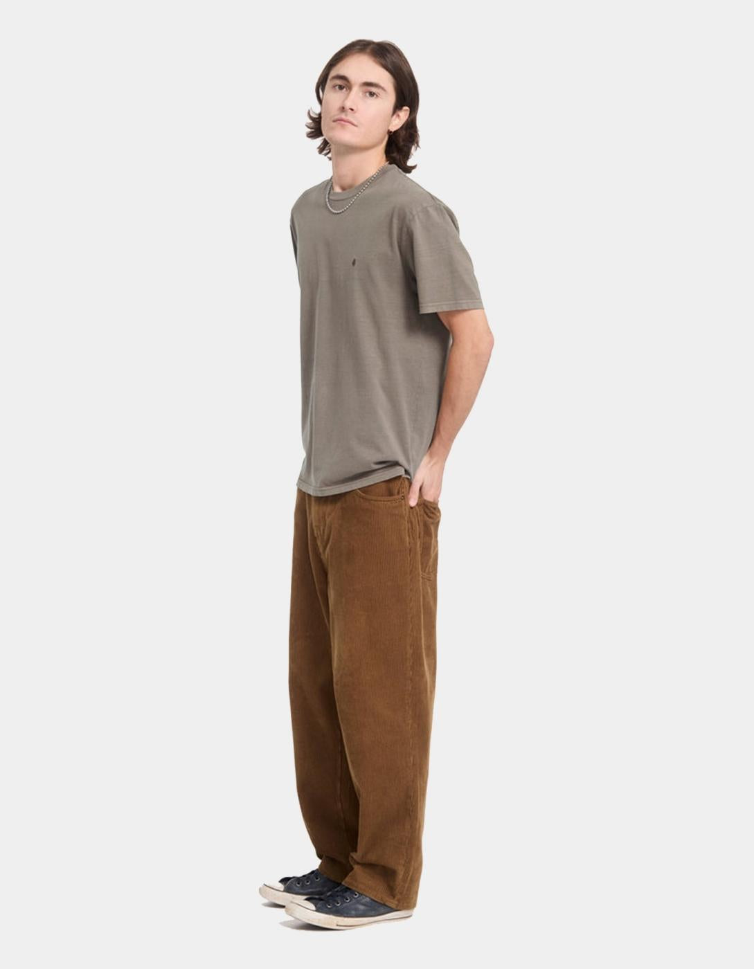 Camiseta VOLCOM SOLID STONE EMB - Earth
