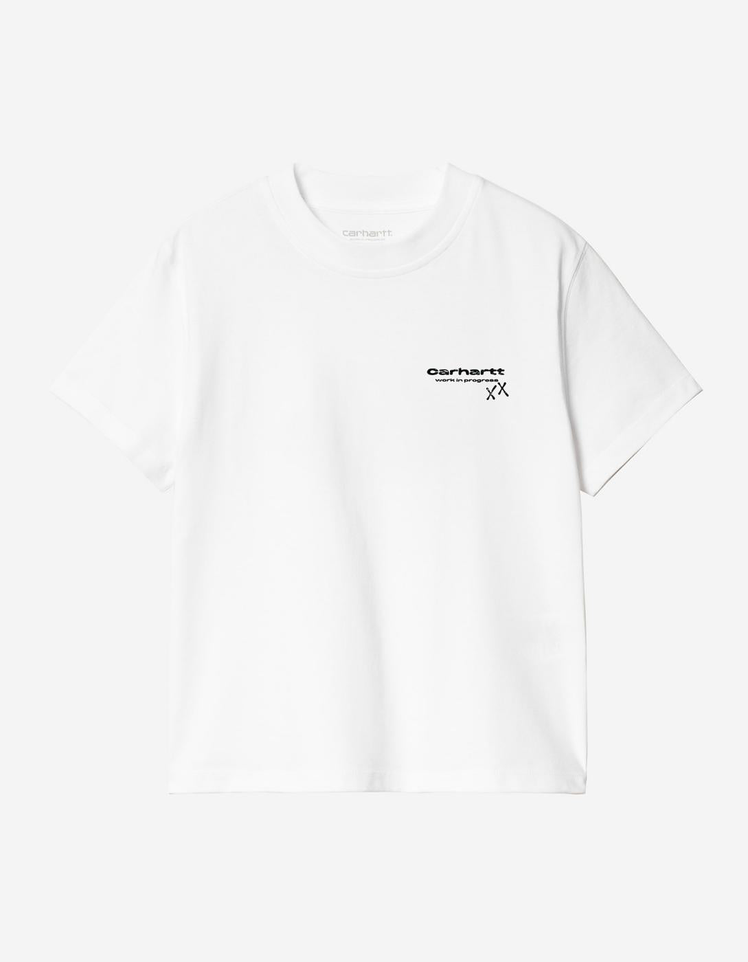 Camiseta W' Carhartt Wip GARBLE- White