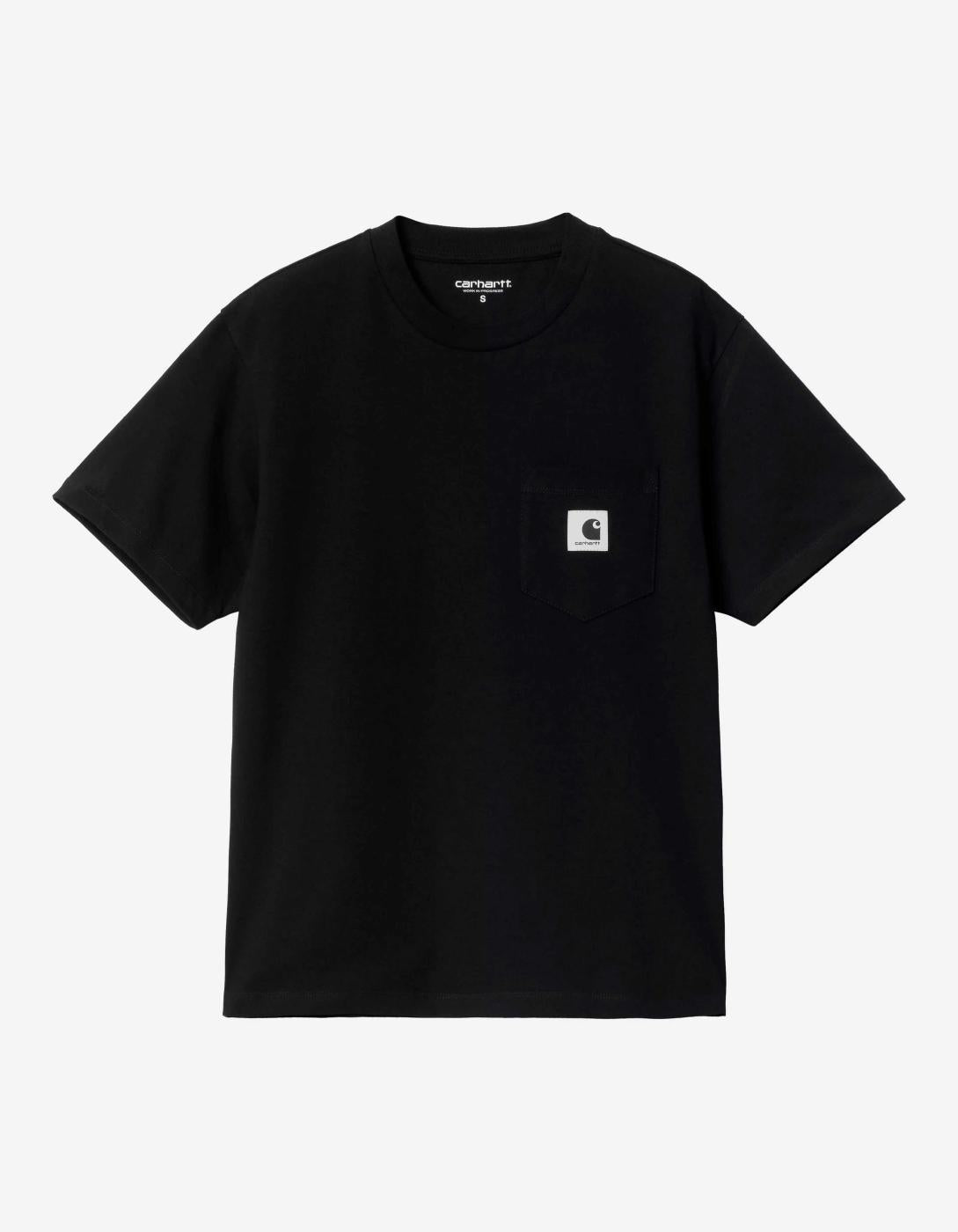 Camiseta CARHARTT WIP W'  POCKET - Black