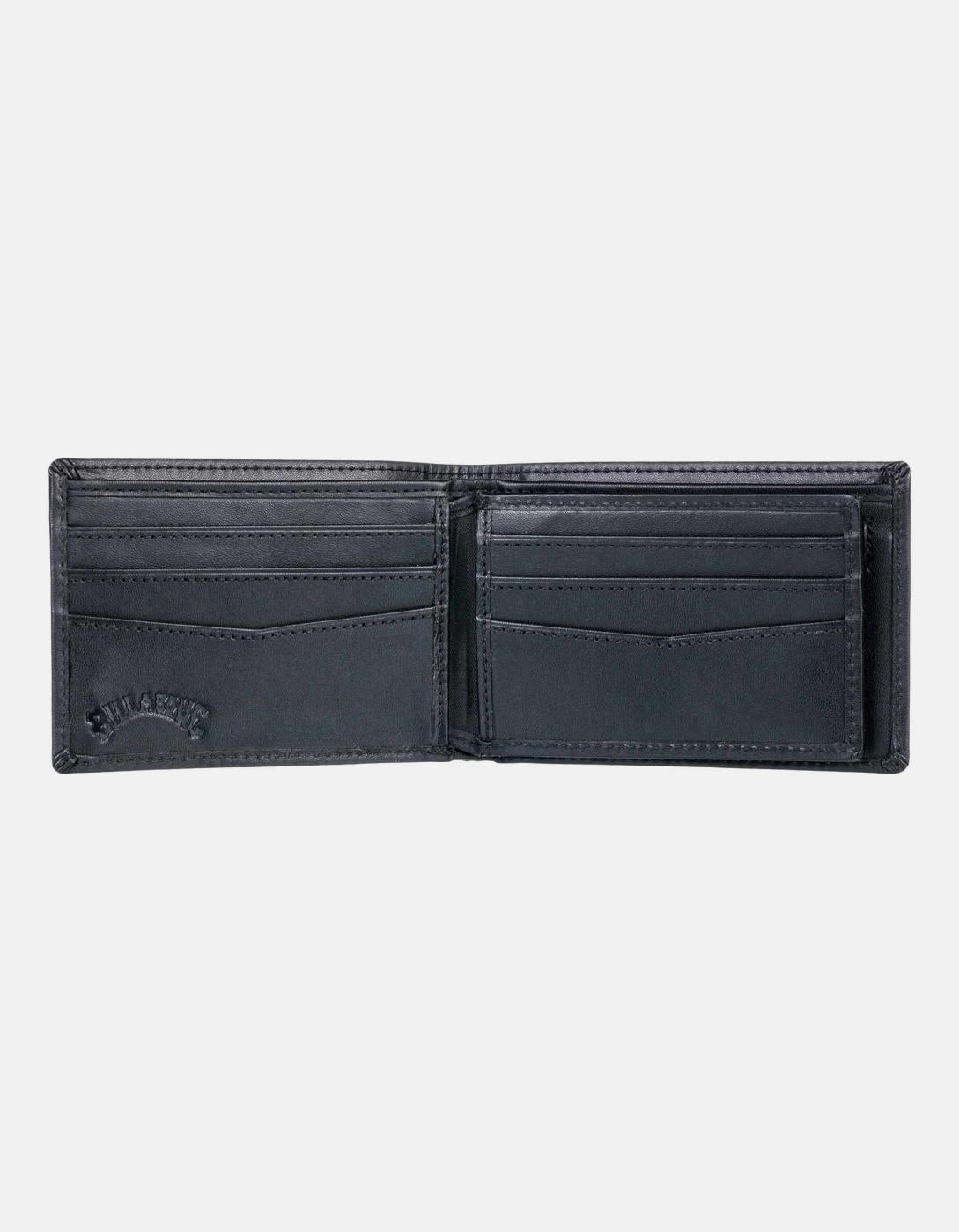 Cartera BILLABONG ARCH LEATHER - Black