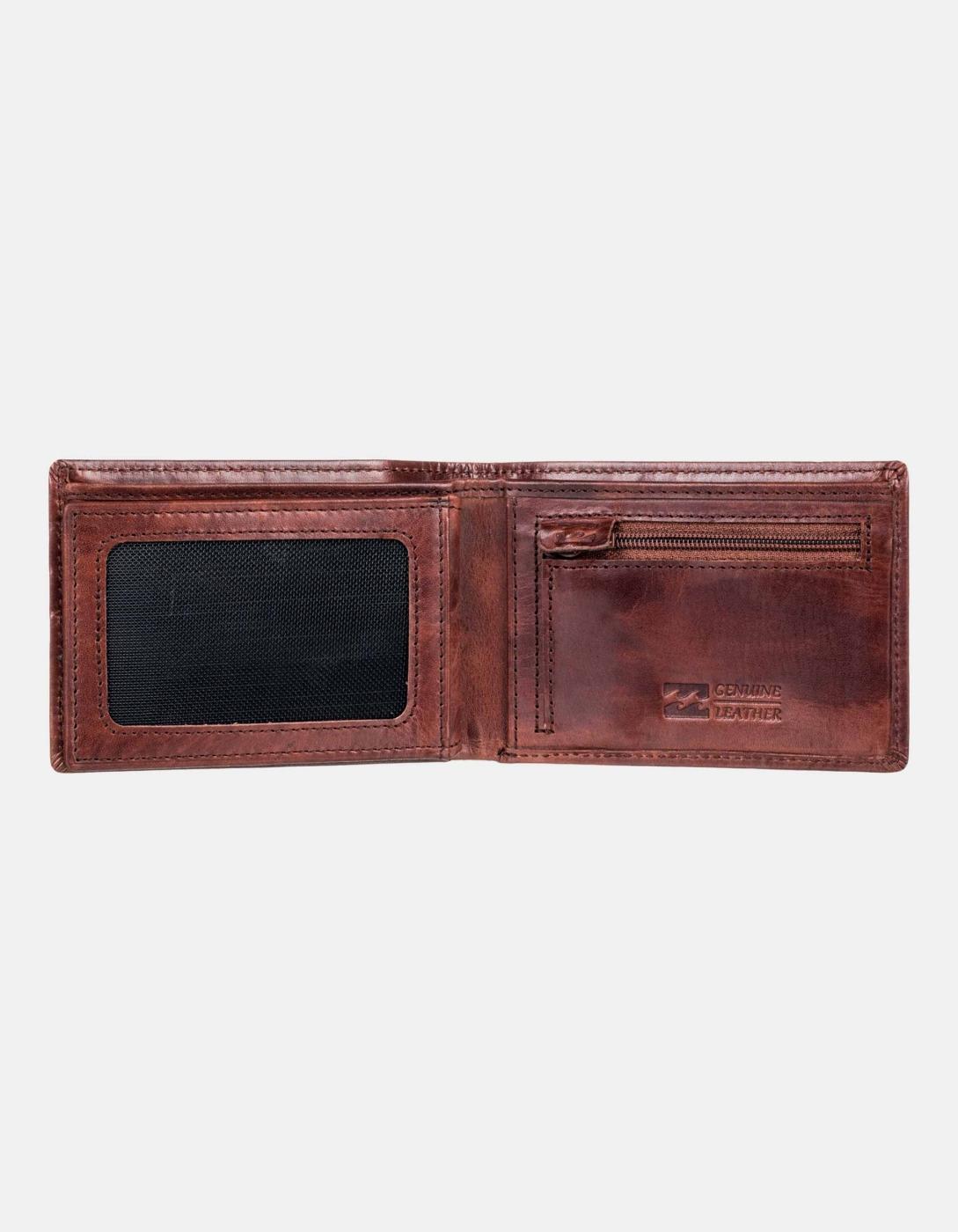 Cartera BILLABONG ARCH LEATHER - Chocolate