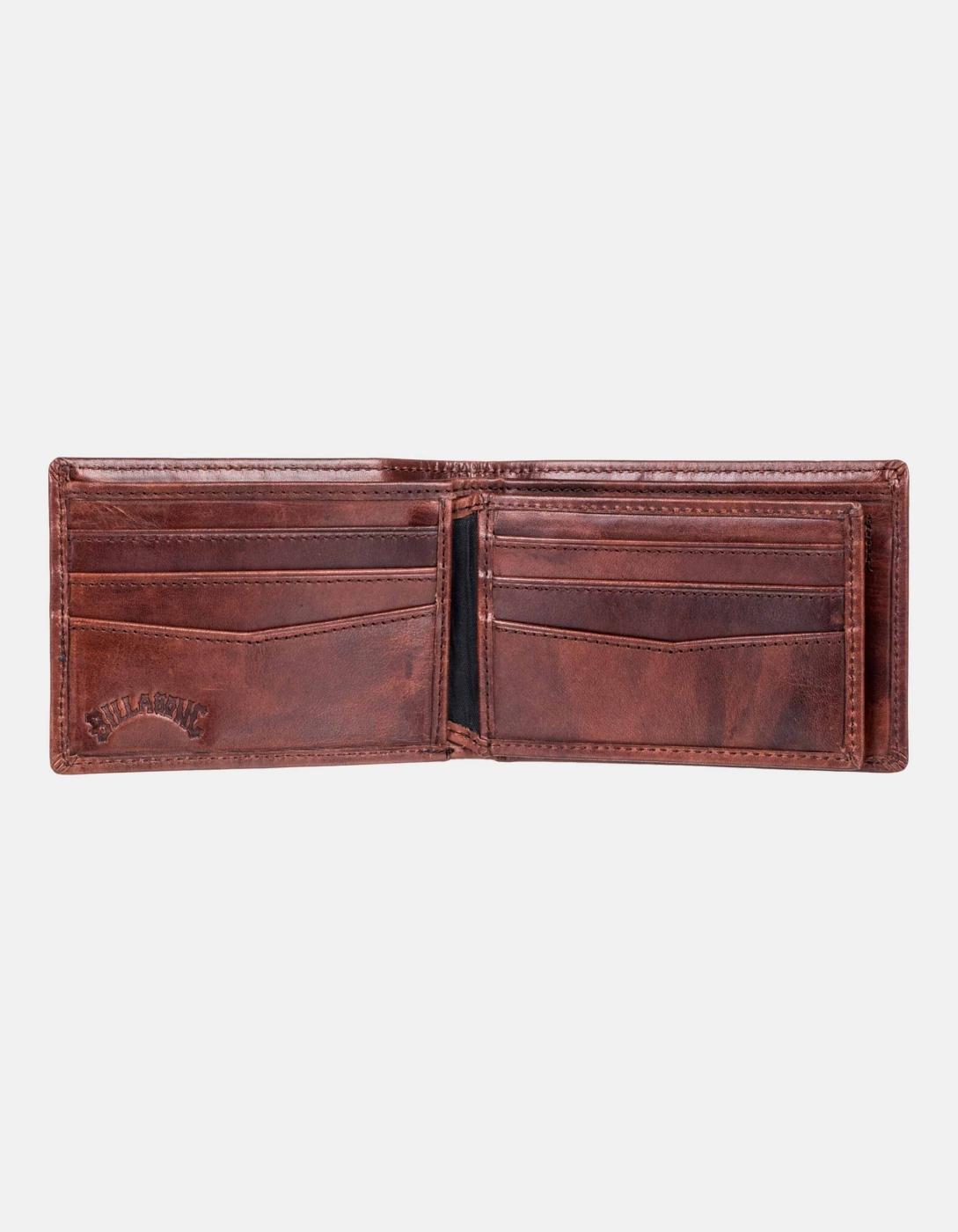 Cartera BILLABONG ARCH LEATHER - Chocolate