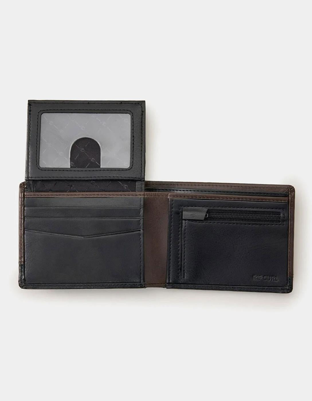 Cartera RIP CURL RIDGE PU ALL DAY - Brown/Black