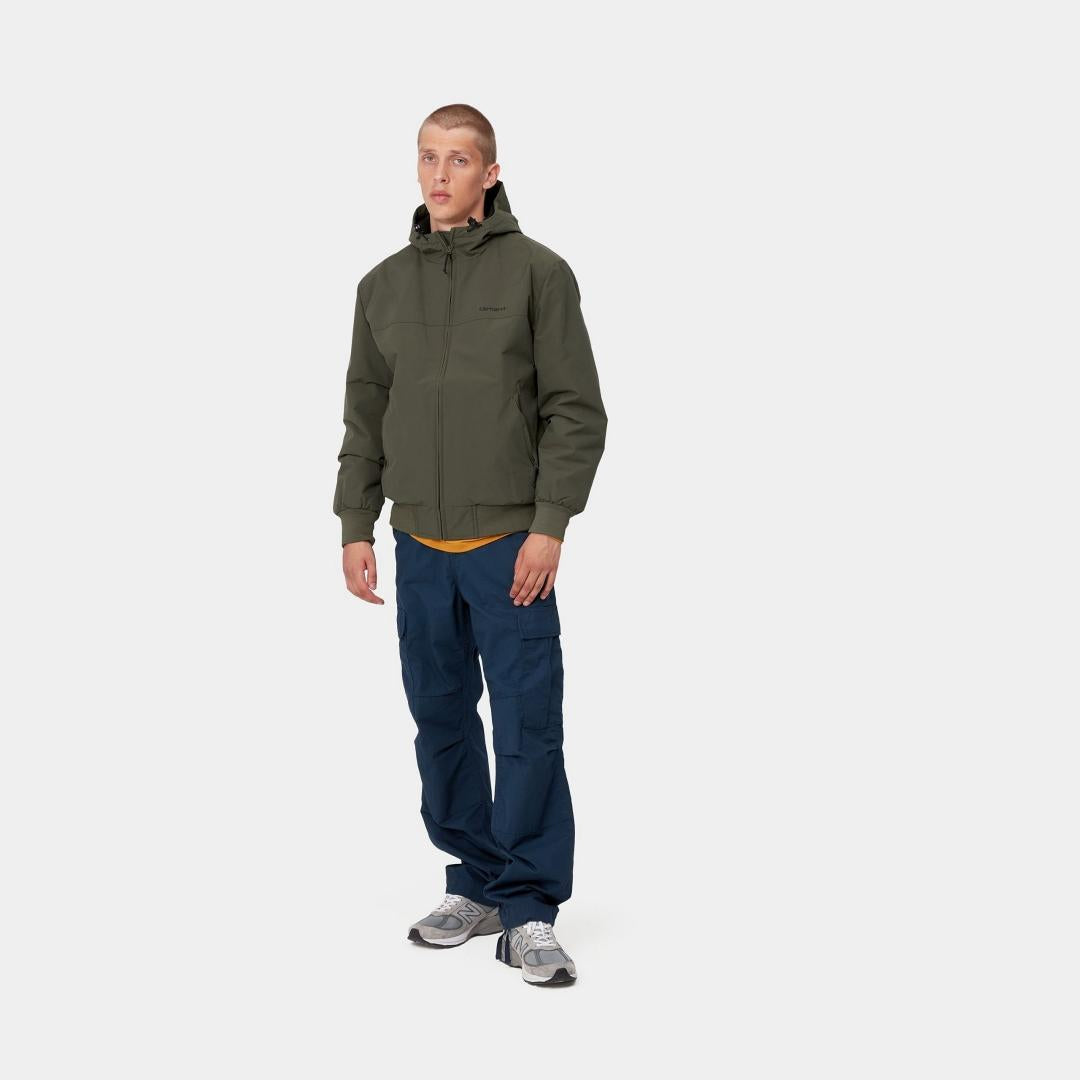 Cazadora CARHARTT HOODED SAIL - Cypress / Black